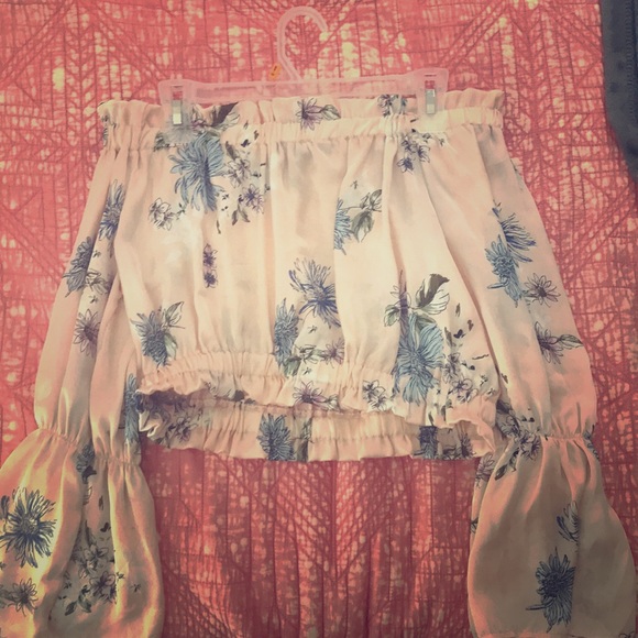 Fashion Nova Tops - Off the shoulder crop